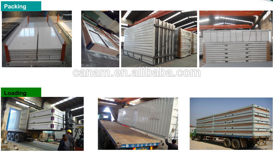fast installatioon prefabricated modified 40 feet shipping container house
