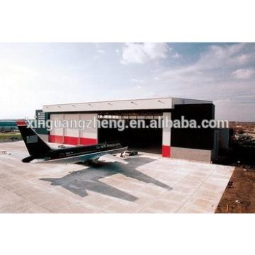 Corrugated steel customized military hangar