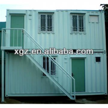 Stacked and module container house