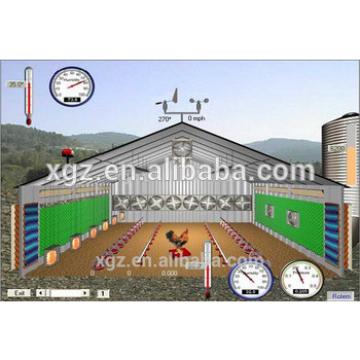 chicken egg and broiler house poultry farm design