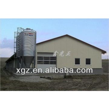 cheap chicken machine and steel poultry shed for layer