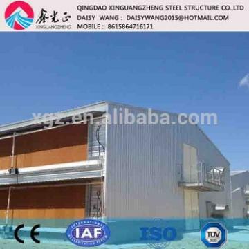 Prefabricated steel layer chicken farm house and cage system