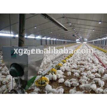 Commerical Prefabricated Steel Structure Automatic Broiler Poultry House