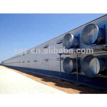 Prefab Building Steel Structure Poultry Farm Layer Chicken Egg House