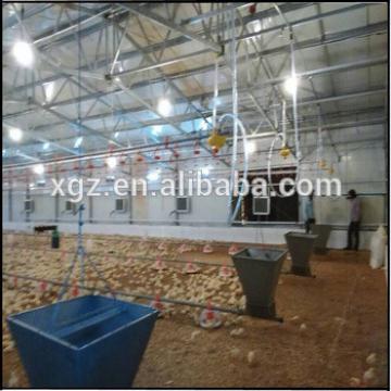 China steel structure building prefab poultry house chicken farm house