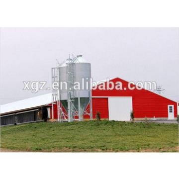 Steel Structure Prefab Chicken Farm Building And Automatic Controlled Poultry Farm Shed
