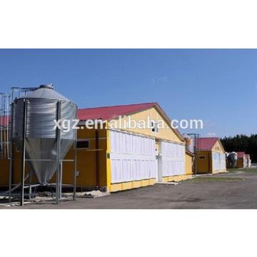 Cheap Modern Poultry Farm Design Prefab Chicken Farm Shed With Automatic Equipment For Sale