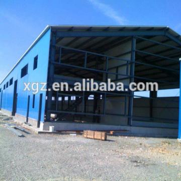 Ethiopia Large Pre Engineering Two-story Steel Structure Warehouse