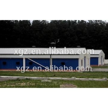best price modern design prefab steel structure poultry control shed sale in nigeria