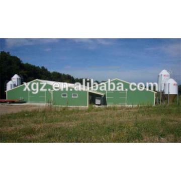 best price automated steel structure chicken barn for sale in africa