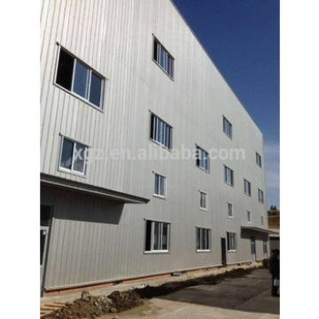 two storey steel structure warehouse