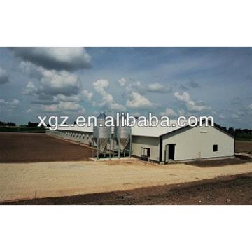 light weight steel structure chicken house for sale