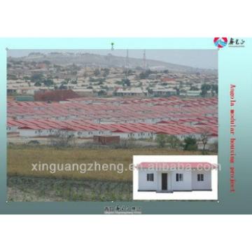 light steel modular low cost prefab house for construction project