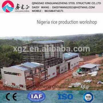pre engineered steel building for feed mill