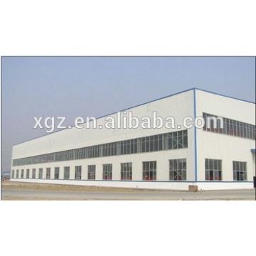 easy assembly pre-made prefabricated steel factory shed building