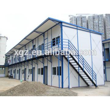 Steel prefabricated house as living house and office hotel