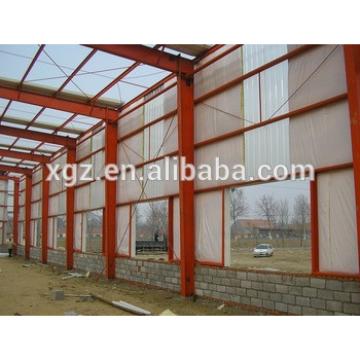 Large scale demountable prefabricated steel structure workshop without crane