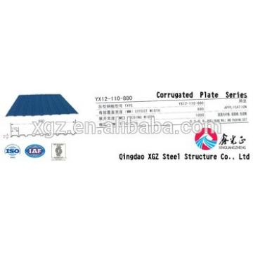PPGI single title EPS/PU sandwich panel wall and roof for steel construction