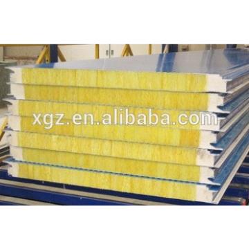 2017 hot sale high quality glasswool sandwich panel