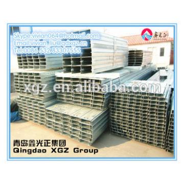 China XGZ steel building material galvanized C purlin