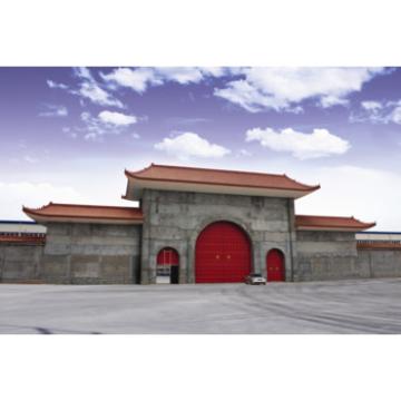Electirc Chinese Industrial Sandwich Panel Sliding/sectional Doors