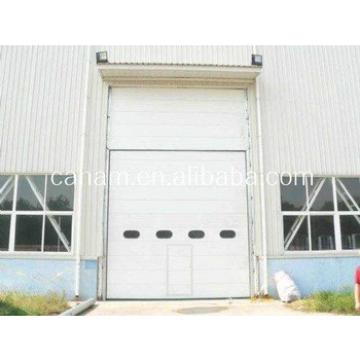 industrial door and sectional garage door, vertical/standard/high lifting, 50mm/40mm thickness insualted door panel