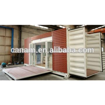 container bamboo house prefabricated wall cladding in Saudi Arabia with wheels