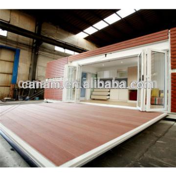 warm shipping container house for winter