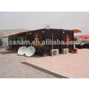CANAM-Prefab coffe bar container kit homes for sale usa