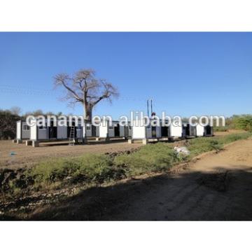 ready made low cost prefab container house with bathroom, modern container house for sale