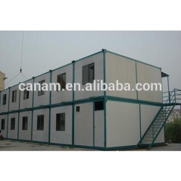 Flat pack low cost prefabricated modern container hotel room