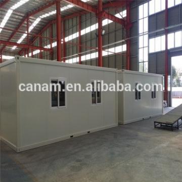 low cost modern flat pack prefabricated container house in Qingdao Port