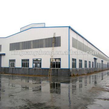 large span industrial steel frame structure building