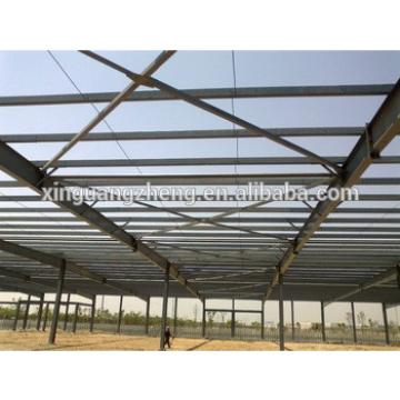 Prefabricated light steel frame for industrial hall