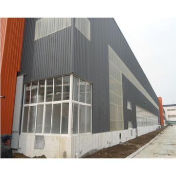 China Qingdao cheap steel structure building prefabricated insulated steel warehouse