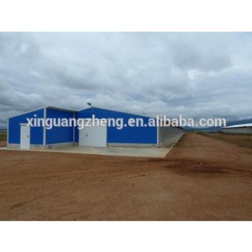 SGS Certificated Prefabricated Steel Frame Buidlings Shed for Africa