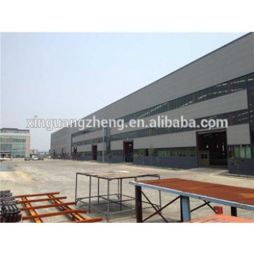 high quality prefabricated heavy steel warehouse with skylights