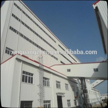 prefabricated long span high rise steel frame structure building