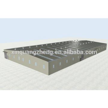 light Structural steel warehouse with factory crane