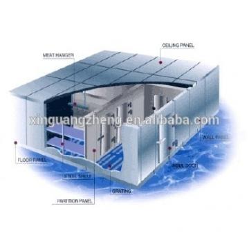 frozen store for vegetable/meat/chicken /steel structural cold storage warehouse