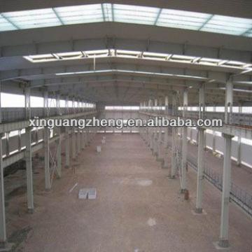 light Prefabricated steel structure warehouse for poutry living shed project building