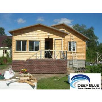 Prefabricated House Kits House , Light Steel Structure Wooden House , Different Color Ceiling