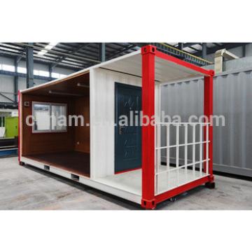 self-made modified shipping container office