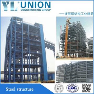 Low Cost High rise Prefabricated Steel Structure Hotel Building