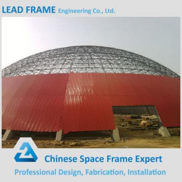 durable prefabricated steel dome structure coal storage