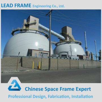 Prefab space frame steel dome structure from China