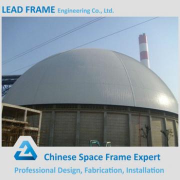 good price space frame roofing for dome coal storage
