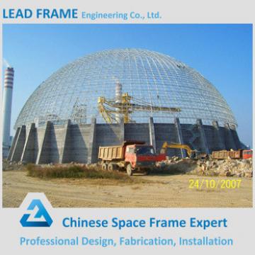 Steel Structure Truss Purlin For Large Span Dome Coal Shed