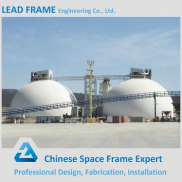 Customized space frame coal storage
