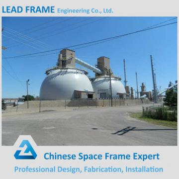Hot dip galvanized steel coal power plant with dome structure for sale